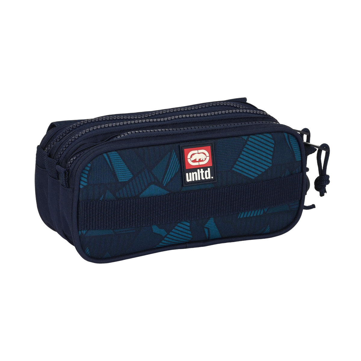 Tredubbel Carry-all Eck? Unltd. Peaks Marinblå (21,5 x 10 x 8 cm) - 7