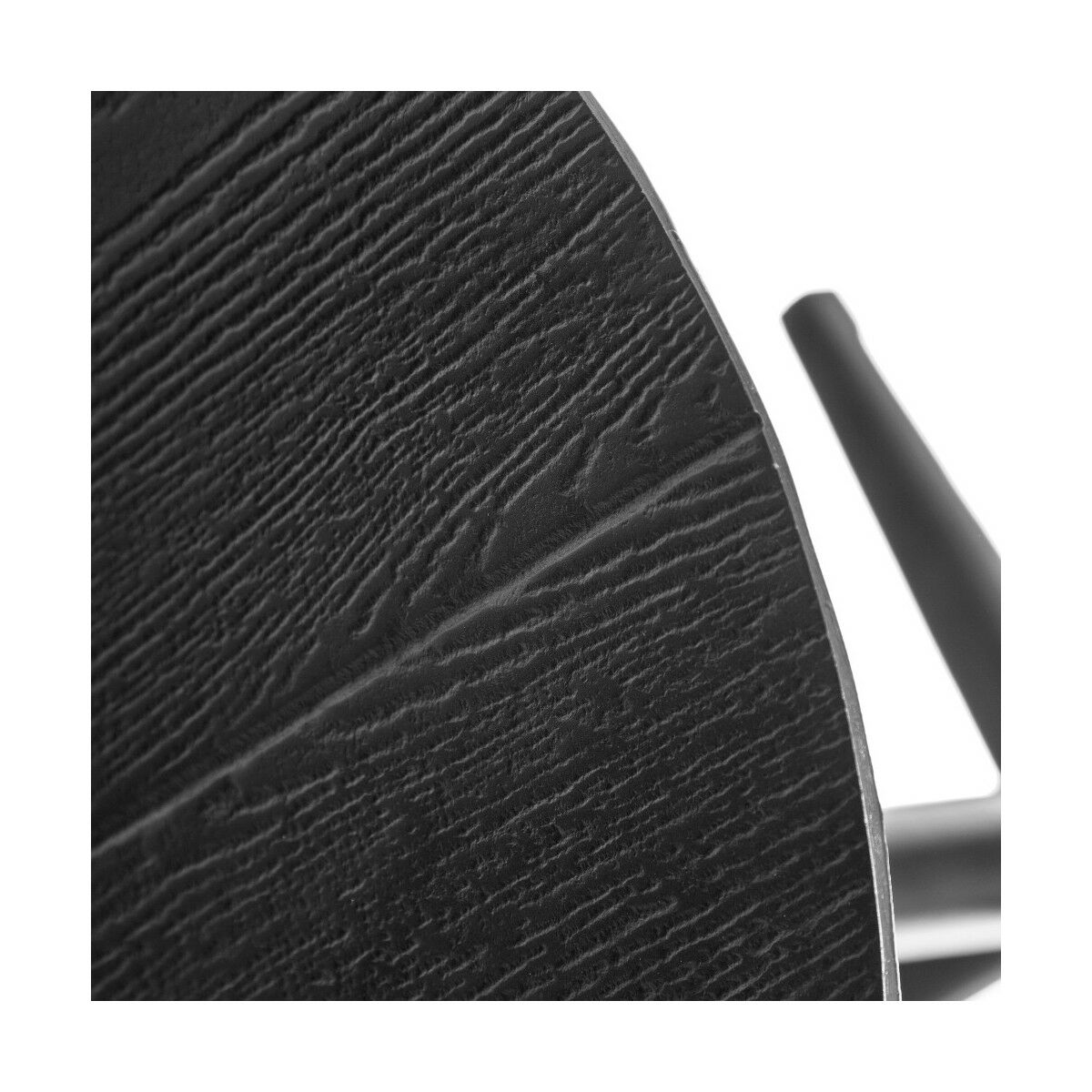 Sidobord 59 x 40 x 40 cm Svart Aluminium - 4