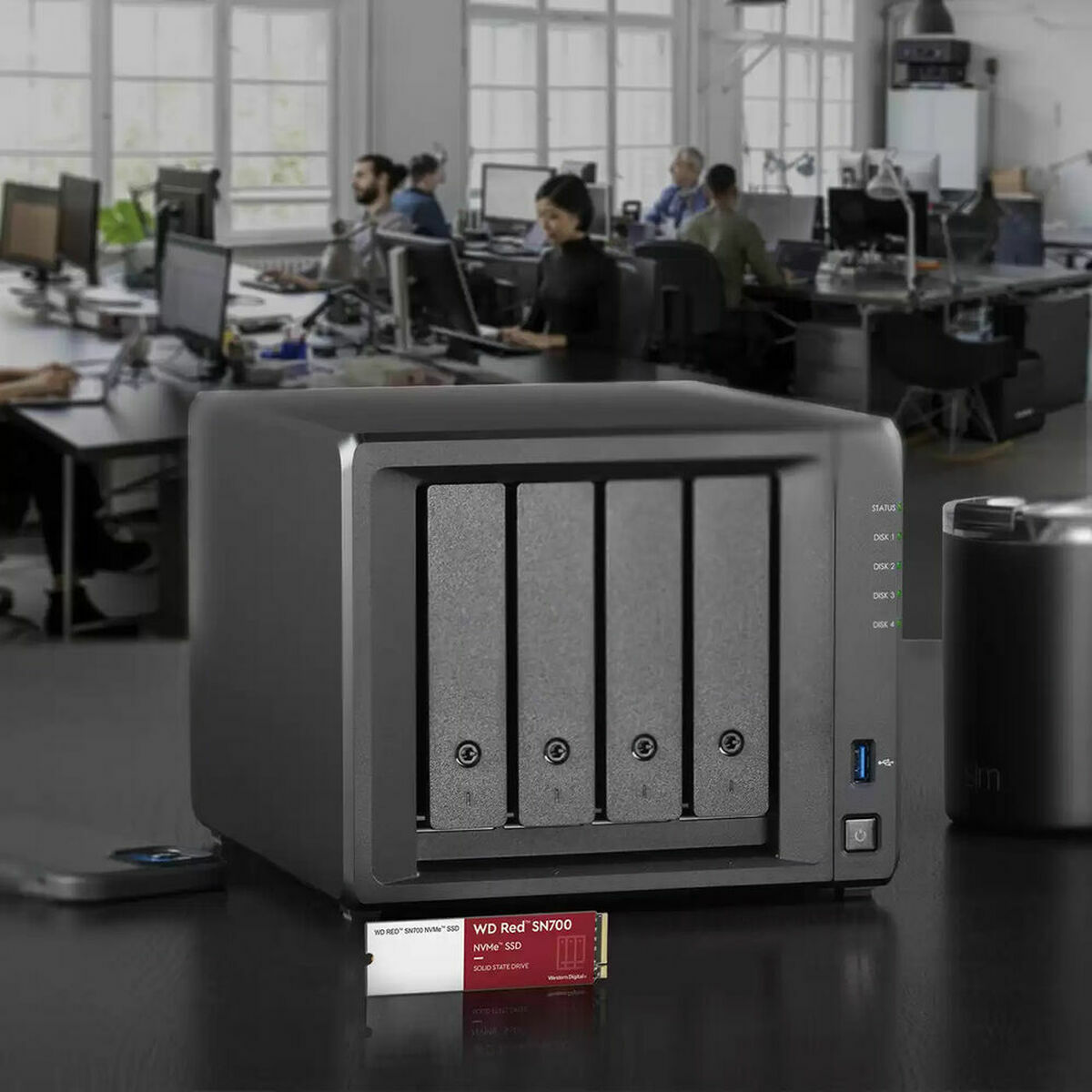 Hårddisk Western Digital RED SN700 NAS 1 TB SSD - 2