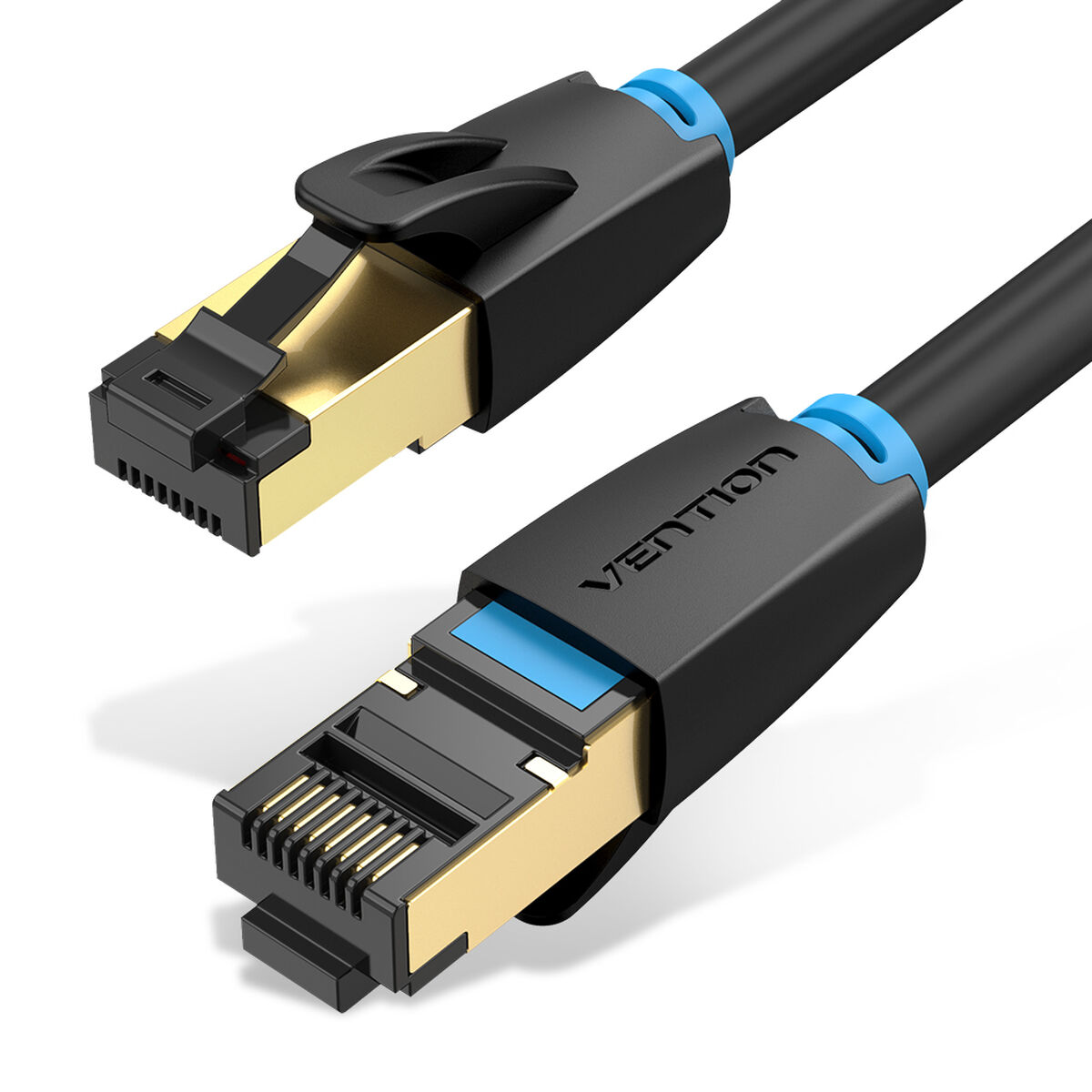 Nätkabel UTP Styv Kategori 6 Vention IKABL Svart 10 m - 2