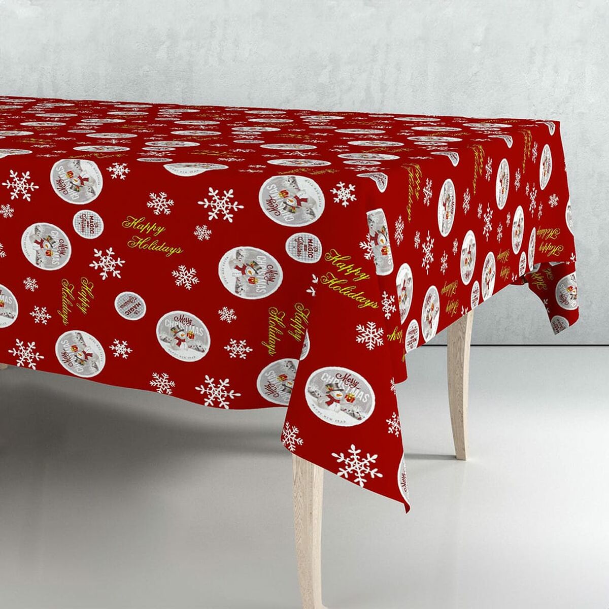 Bordsduk på rulle Exma Röd 140 cm x 25 m Jul - 2