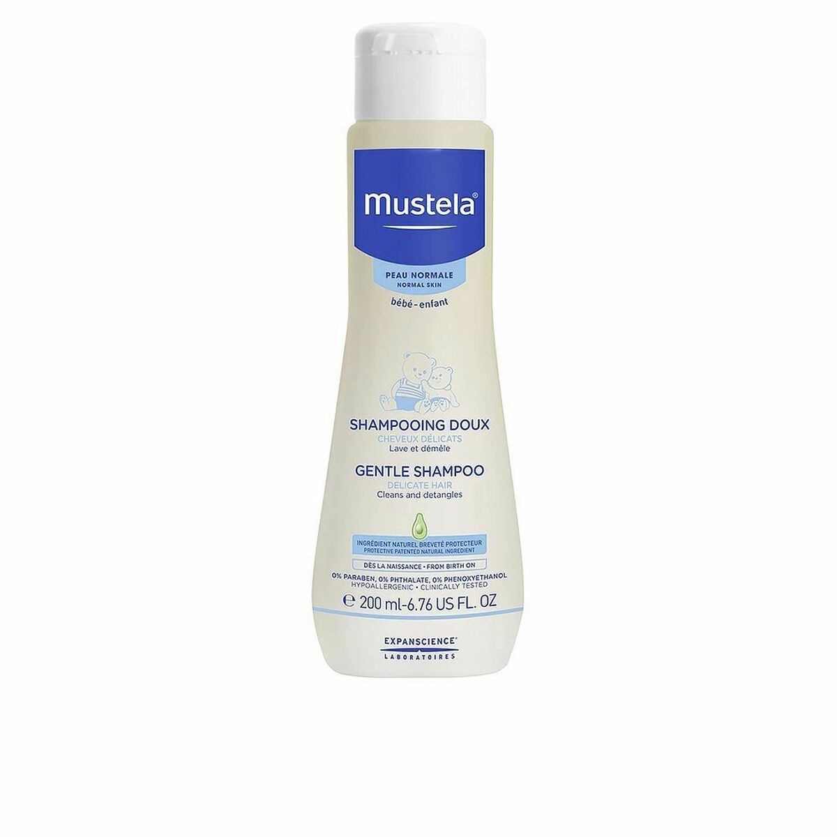 Mjukt schampo Mustela 10004031 200 ml