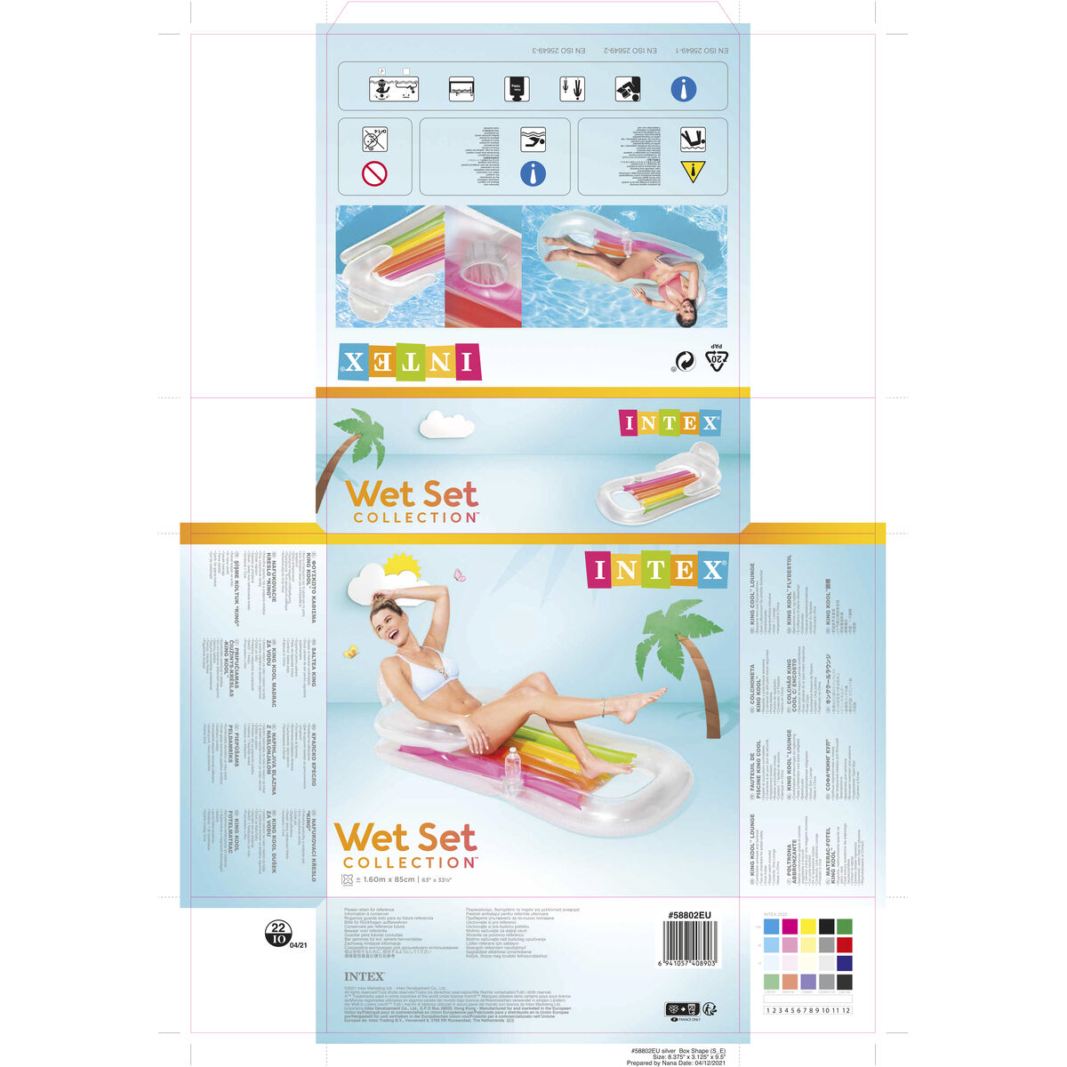 Luftmadrass Intex 58802 (160 x 85) - 5