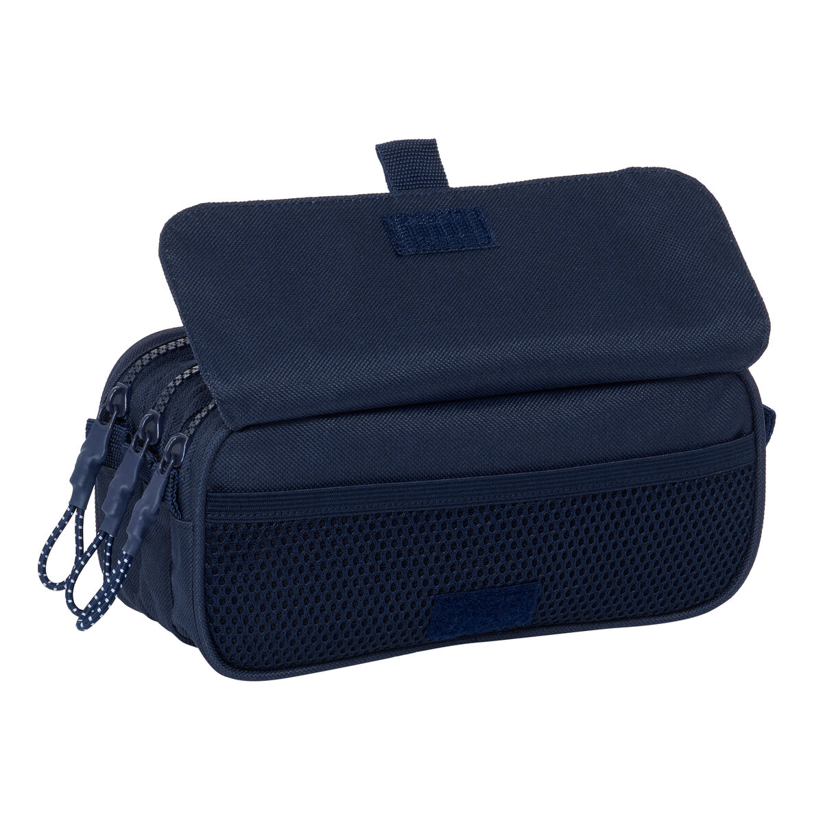 Tredubbel Carry-all Kappa Blue night Marinblå 21,5 x 10 x 8 cm - 3