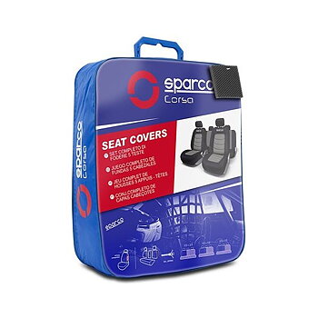 Uppsättning av sätesöverdrag Sparco S-Line Universal (11 pcs)