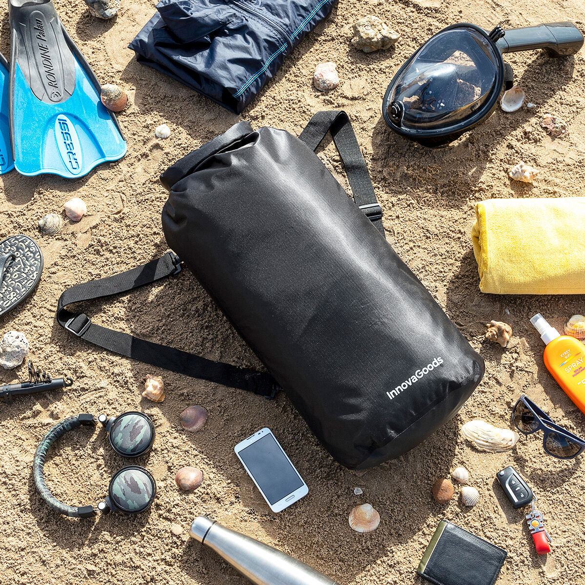 Vattentät sporttorrväska Dryhux InnovaGoods 20 L - 13