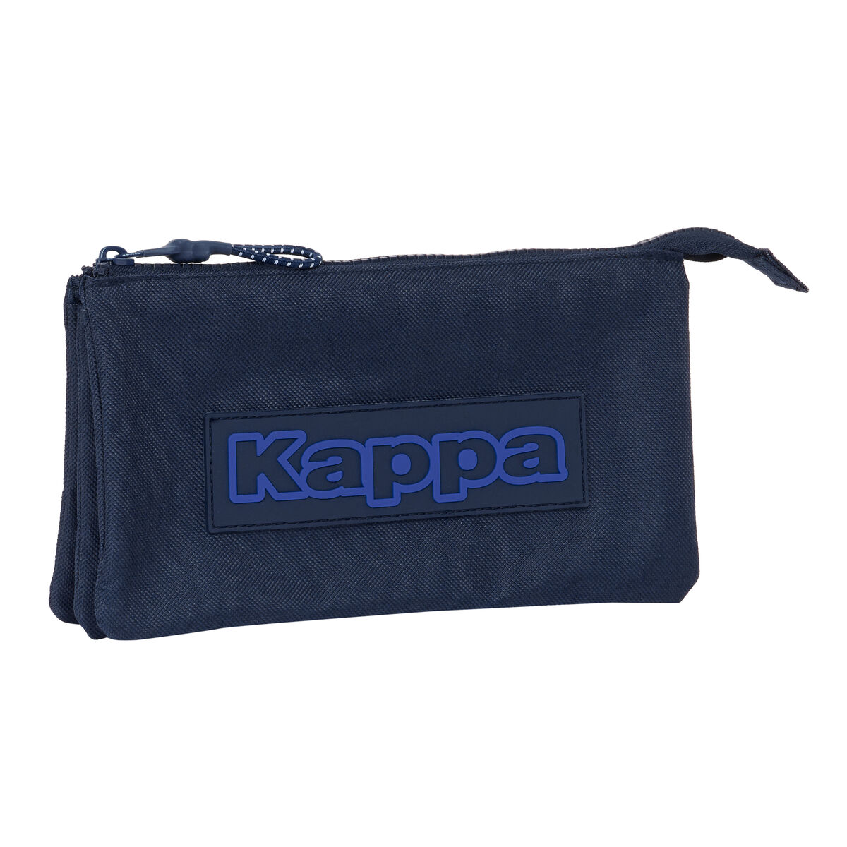 Tredubbel Carry-all Kappa Blue night Marinblå 22 x 12 x 3 cm