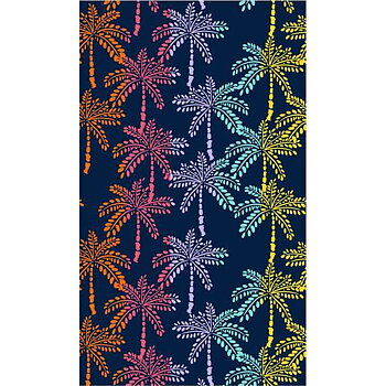 Strandbadduk Secaneta Korsou 100 x 170 cm Jacquard Sammet
