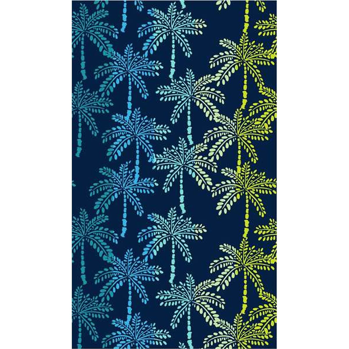Strandbadduk Secaneta Korsou 100 x 170 cm Jacquard Sammet - 4