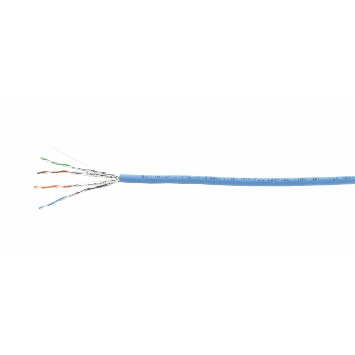 Nätkabel FTP Styv Kategori 6 Kramer Electronics 99-0461500 Blå