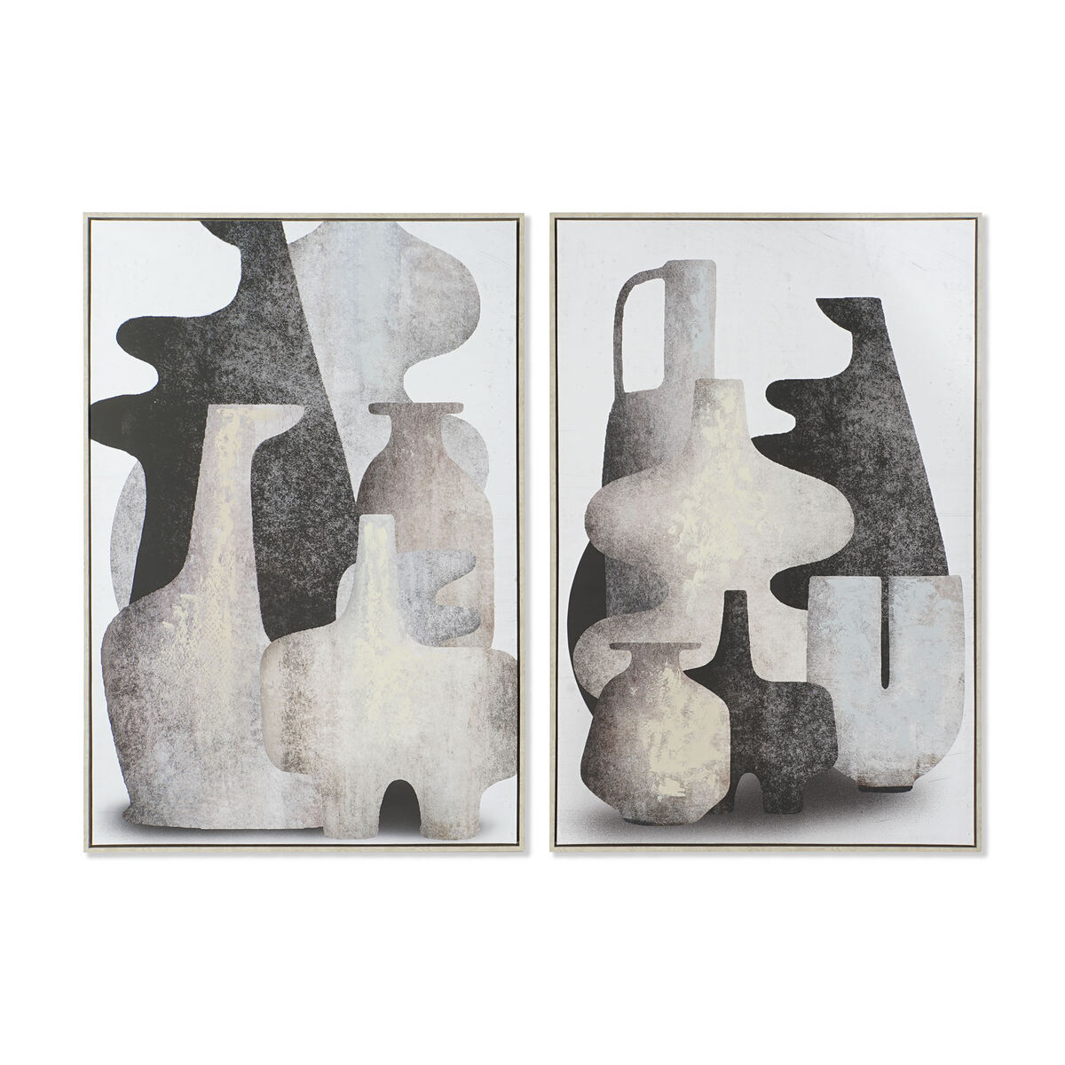 Tavla DKD Home Decor Vas Skandinavisk 84 x 4,5 x 123 cm (2 antal)