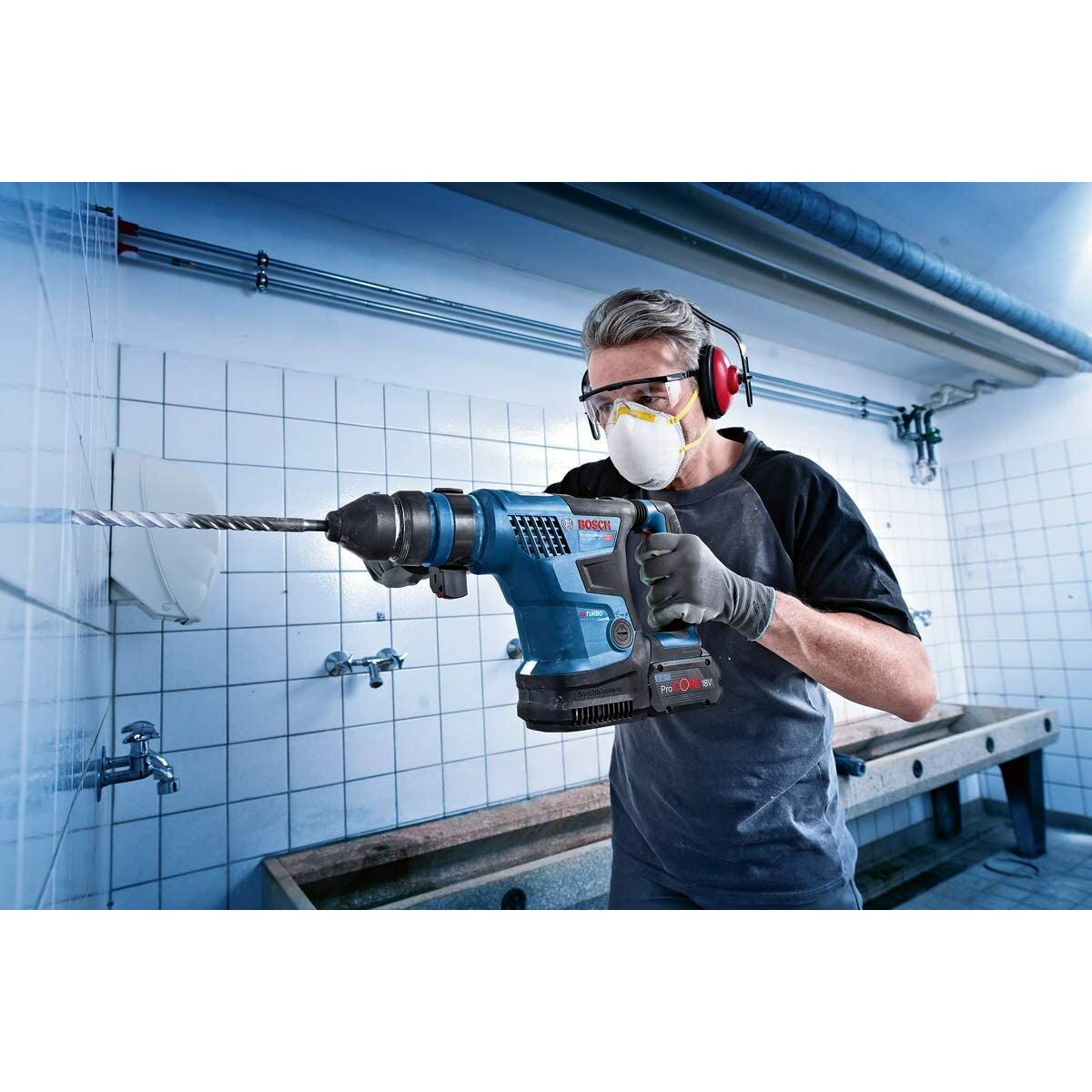 Borr- och tillbehörssats BOSCH SDSPlus GBH 18 V - 5