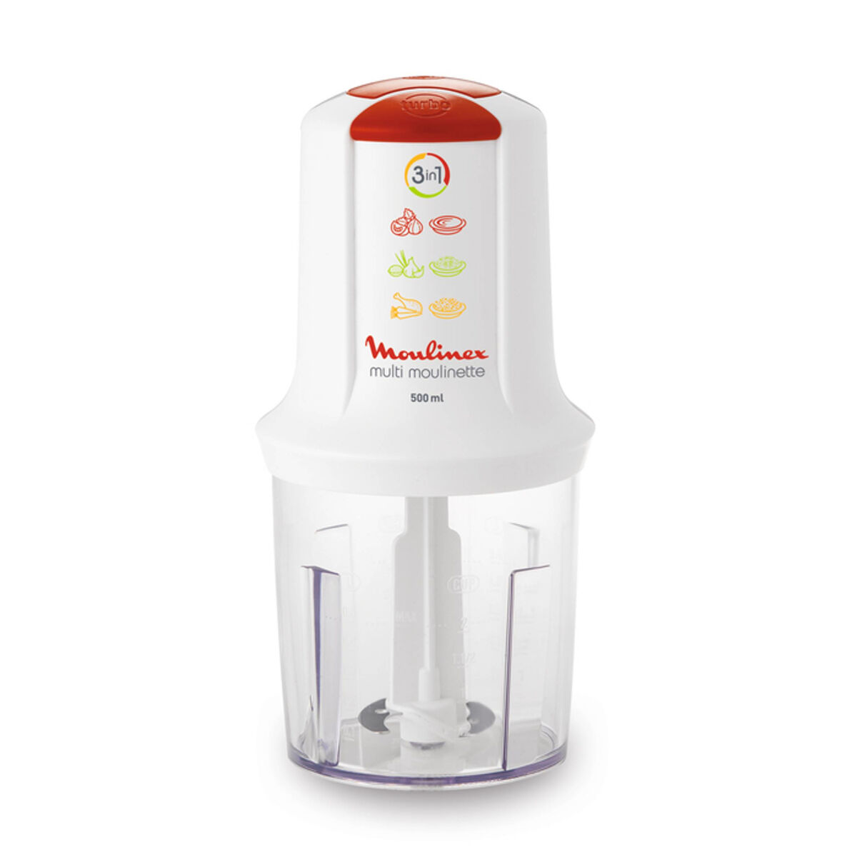 Kötthackare Moulinex 500 W - 6
