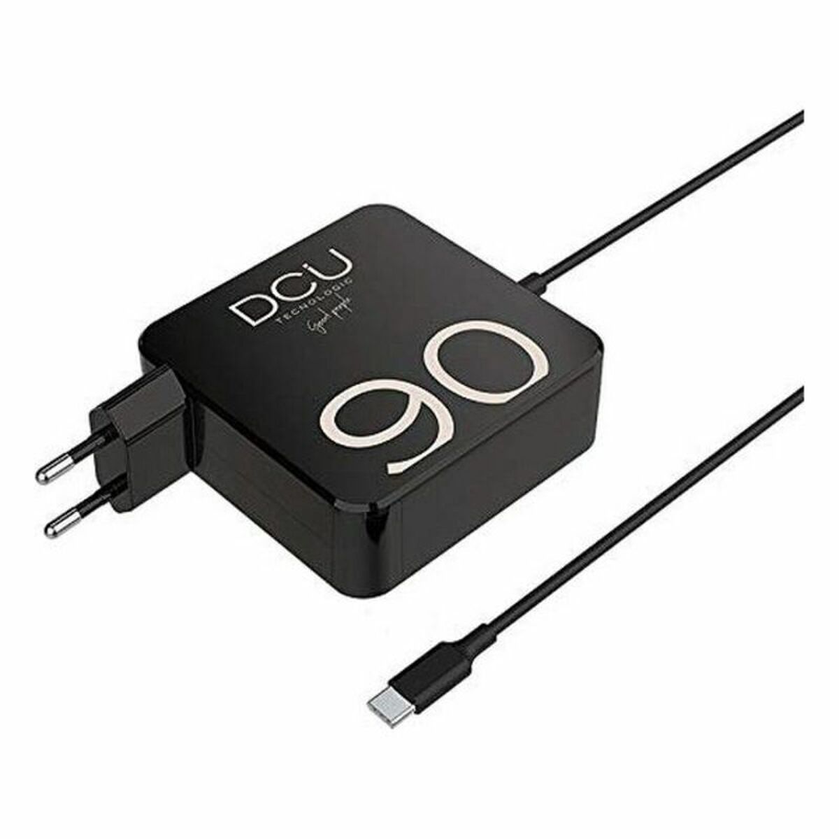 Bärbar laddare DCU Svart 90W
