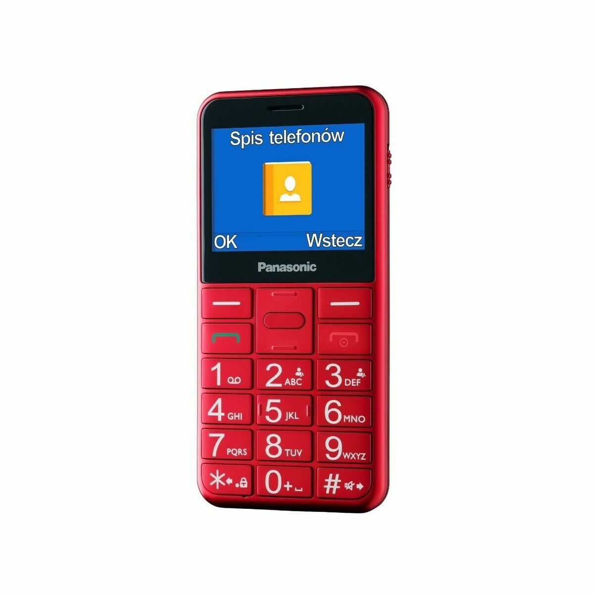 Mobiltelefon för seniorer Panasonic KX-TU155EXRN 2,4" - 3