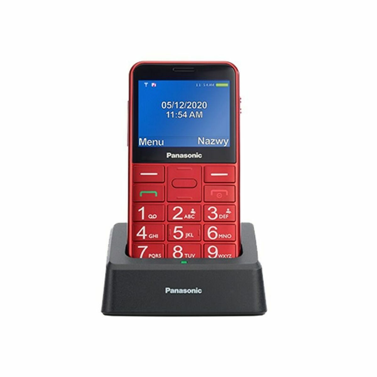 Mobiltelefon för seniorer Panasonic KX-TU155EXRN 2,4"