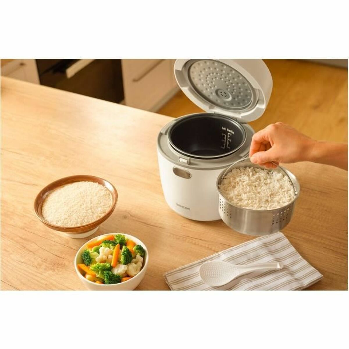 riskokaren Sencor SRM 0670WH Vit 350 W 600 ml - 3