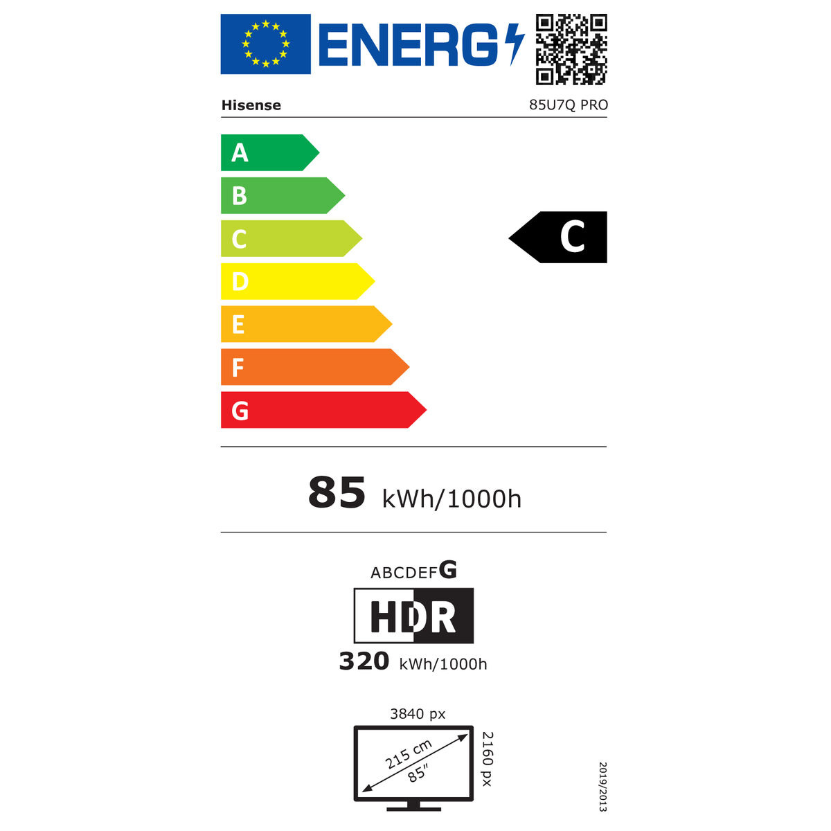 Smart TV Hisense 85U7Q PRO 85" 4K Ultra HD LED HDR - 2