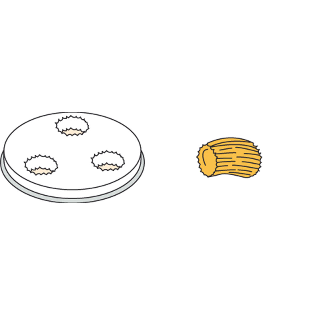 Pasta munstycke Disk Ø 50 mm Gnocchi