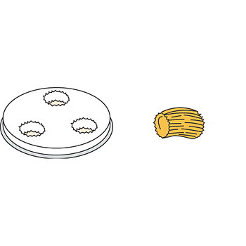 Pasta munstycke Disk Ø 50 mm Gnocchi