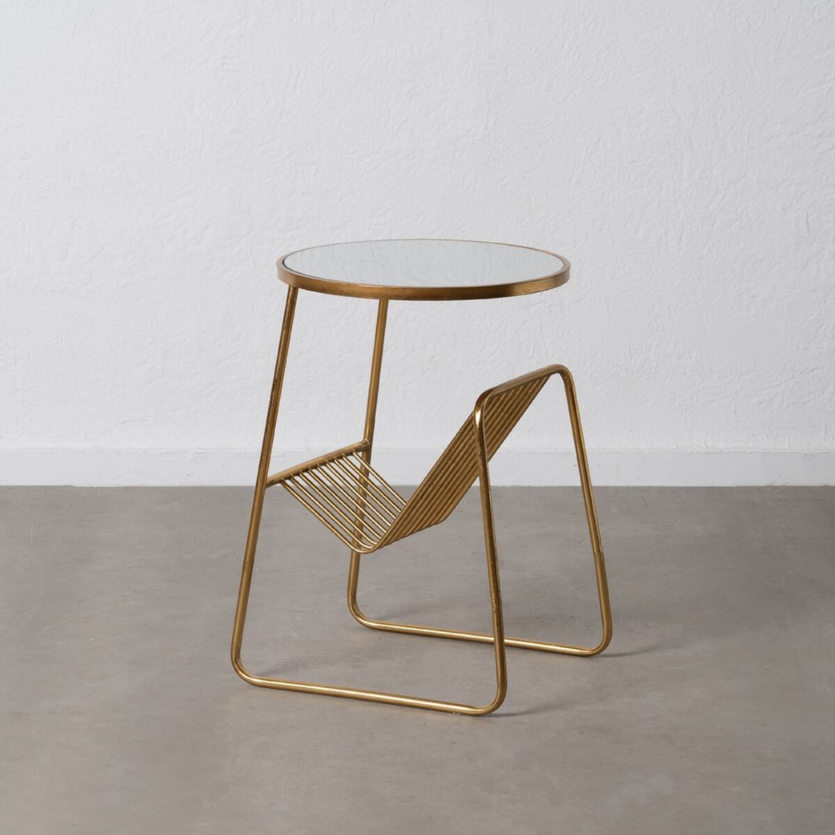 Sidobord Gyllene Järn Speglar 48,5 x 43,5 x 66 cm - 3