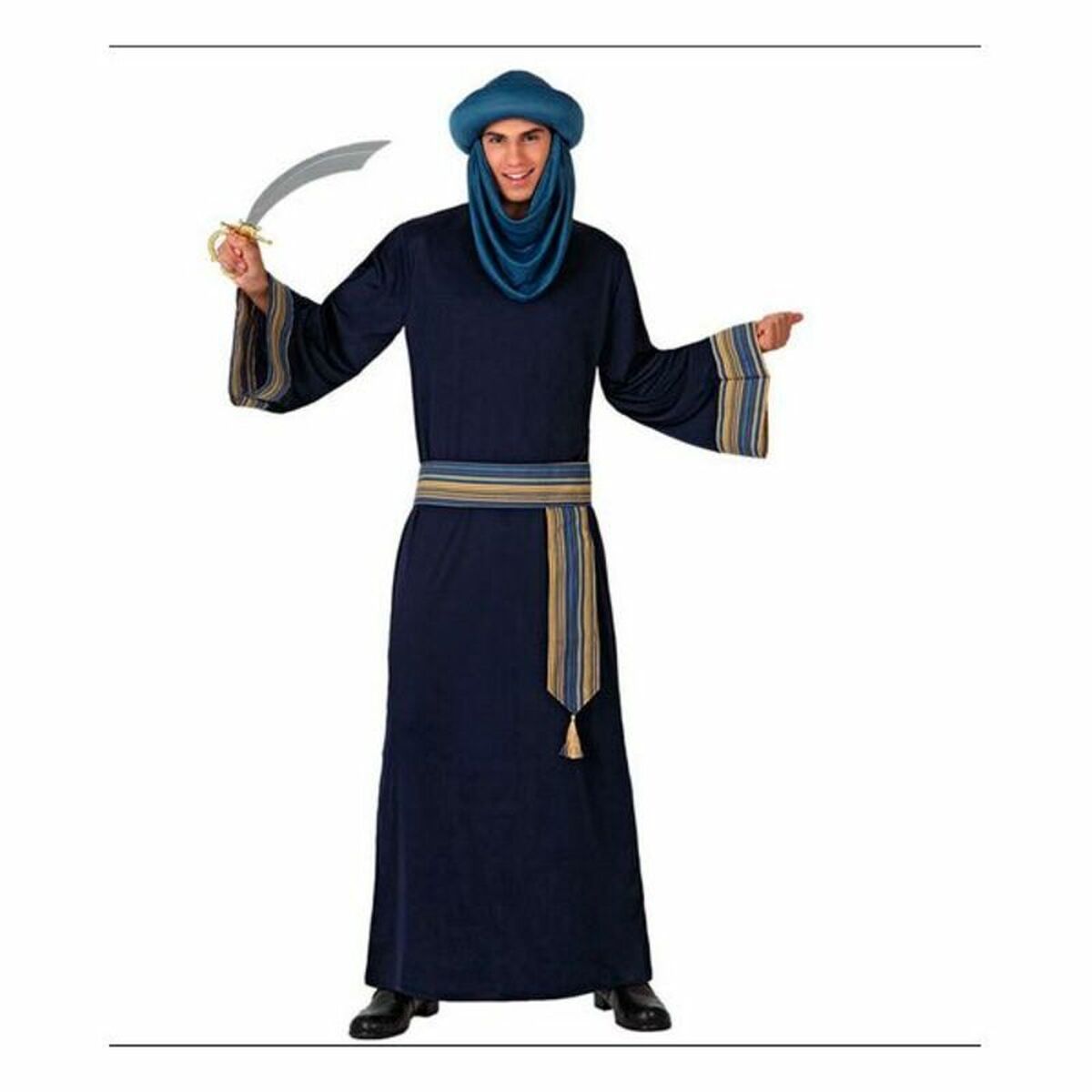 Maskeraddräkt vuxna Blå (3 pcs) Berber - 3