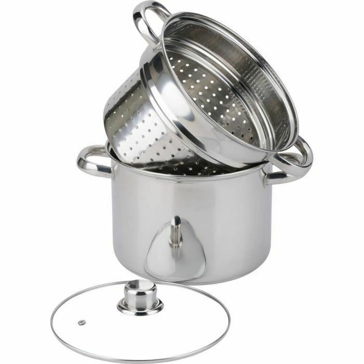 Gryta med lock Baumalu Metall 5 L Ø 20 cm
