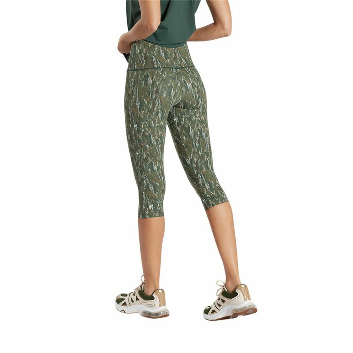 Sport-leggings, Dam Ditchil Capri Vibrant Oliv - 2