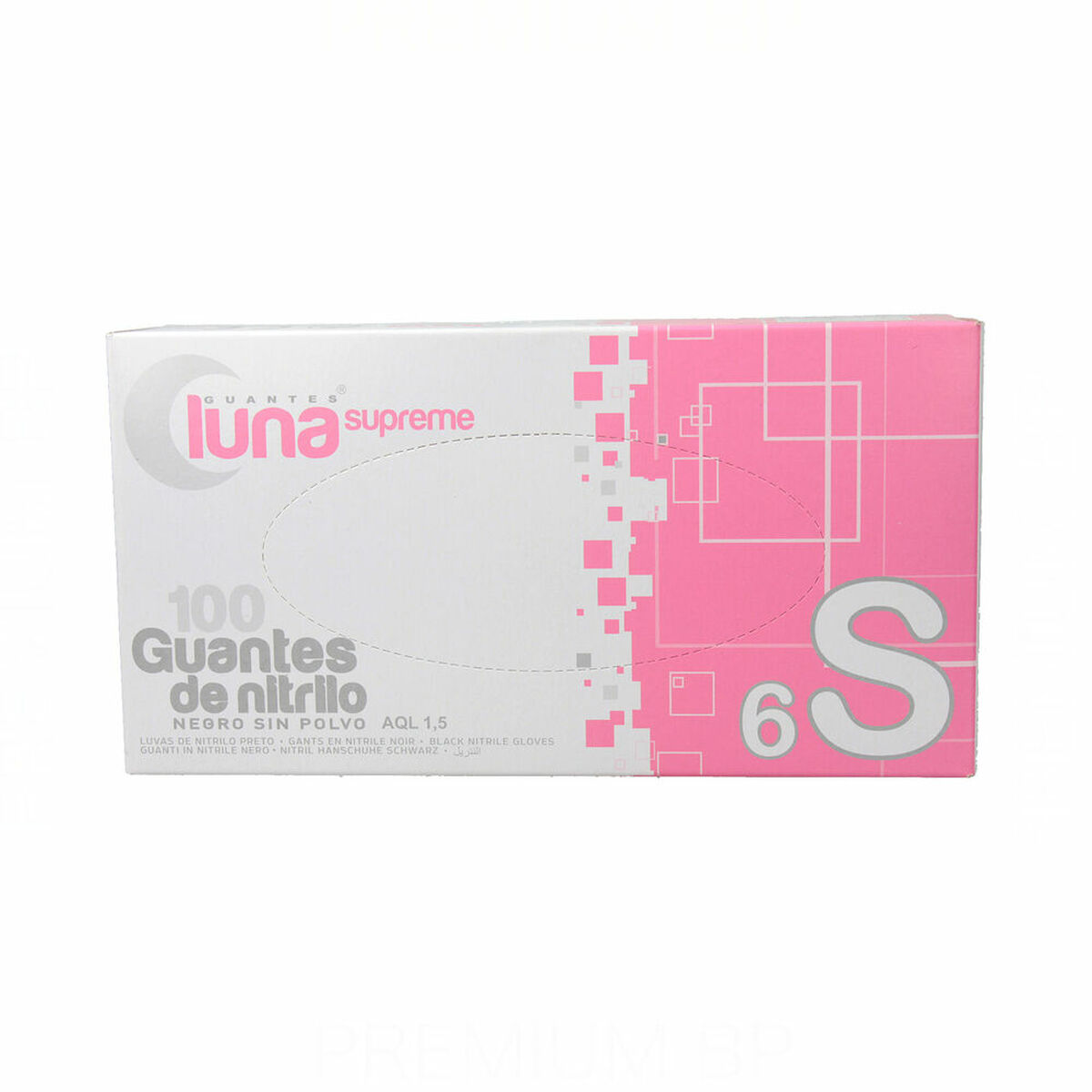 Engångshandskar Omare Guantes Nitrilo Nitril Svart (100 uds) - 2