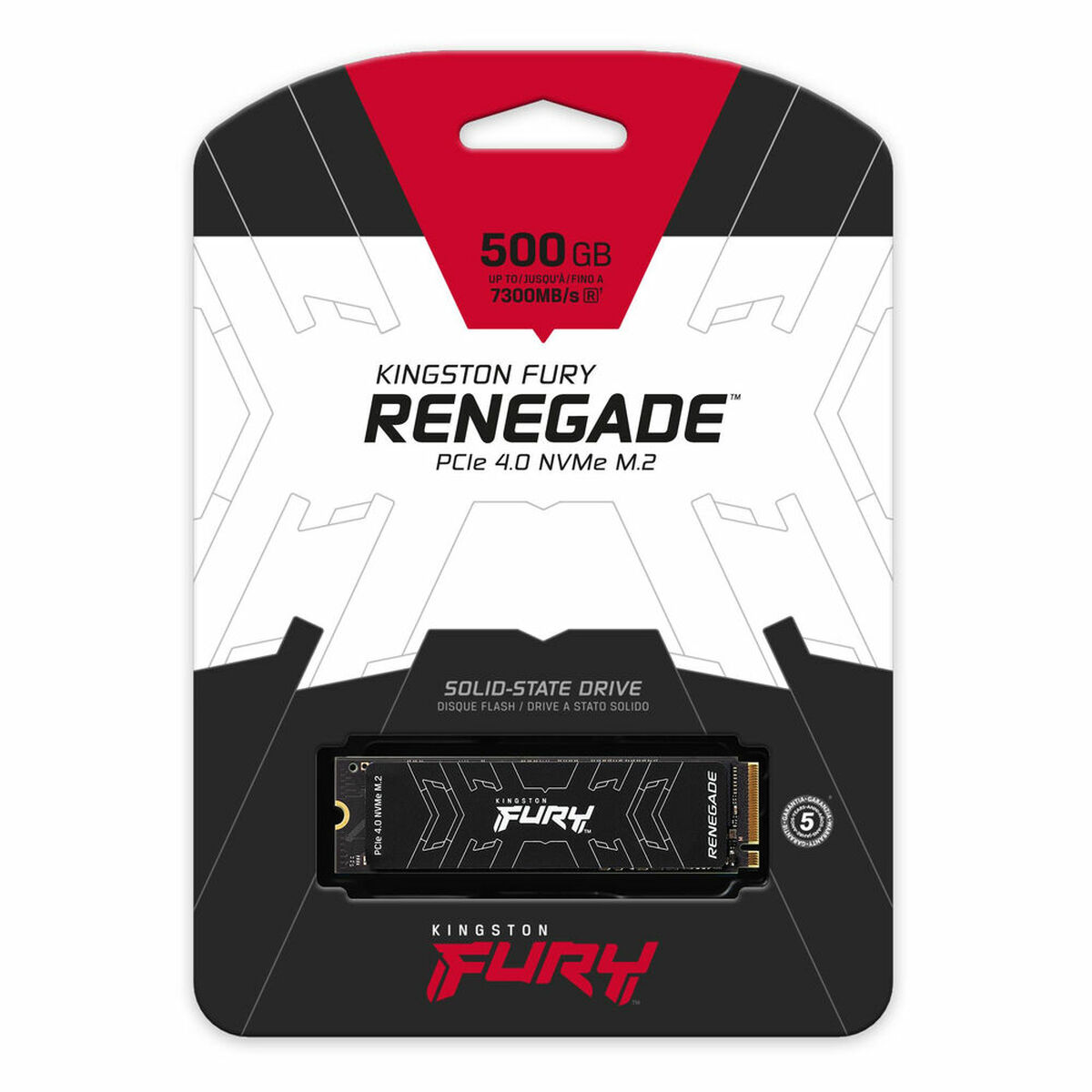 Hårddisk Kingston FURY RENEGADE 500 GB SSD