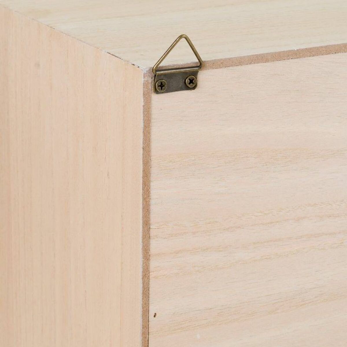 Hyllor Alexandra House Living Naturell Trä MDF 26 x 17 x 81 cm - 6