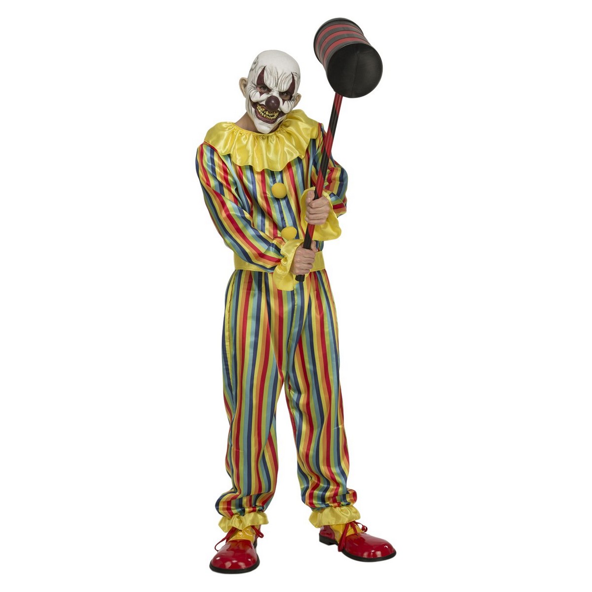 Maskeraddräkt vuxna My Other Me Olycksbringande clown S (3 Delar) - 4