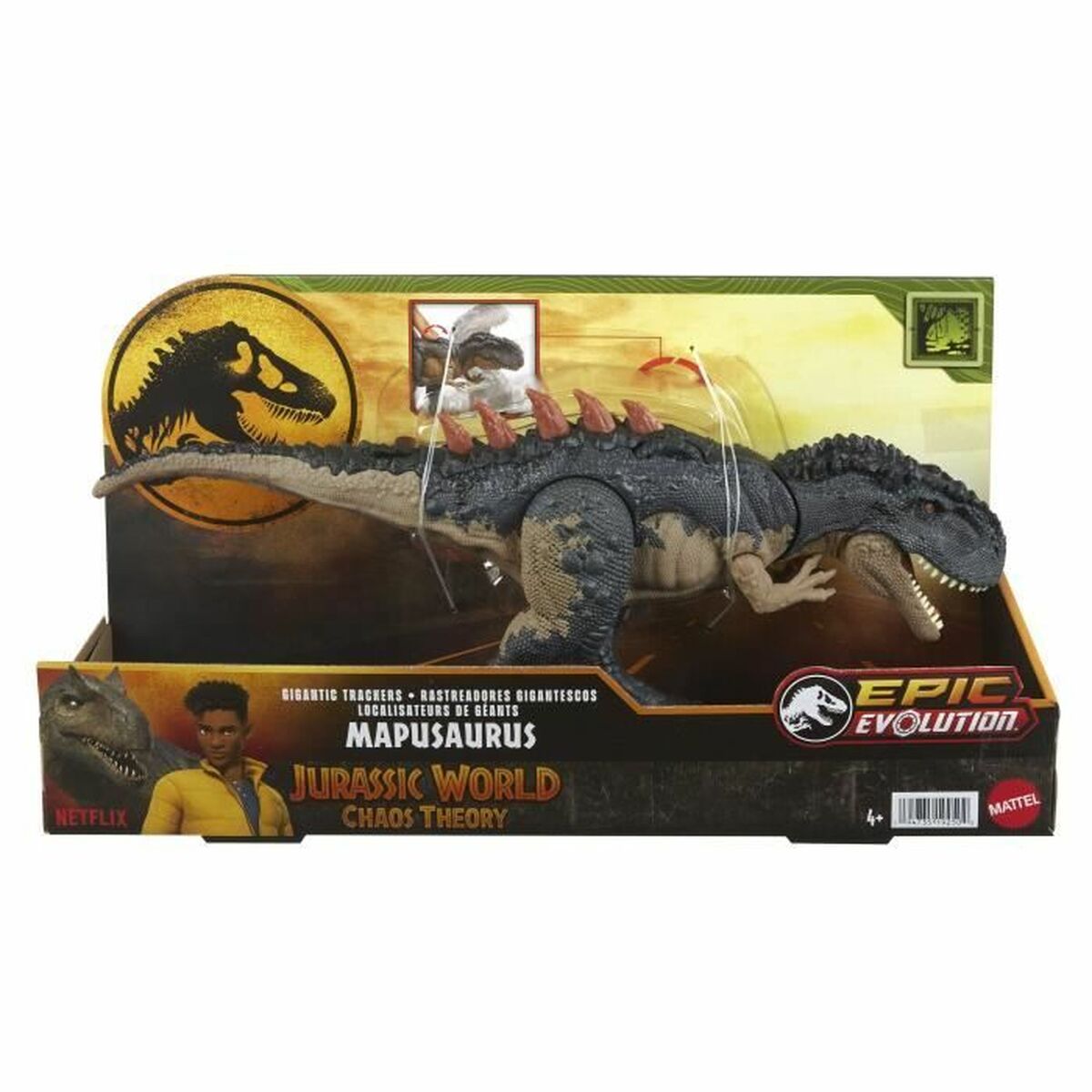 Actionfigurer Jurassic World Mapusaurus HTK81 Dinosaurie Ljud - 6