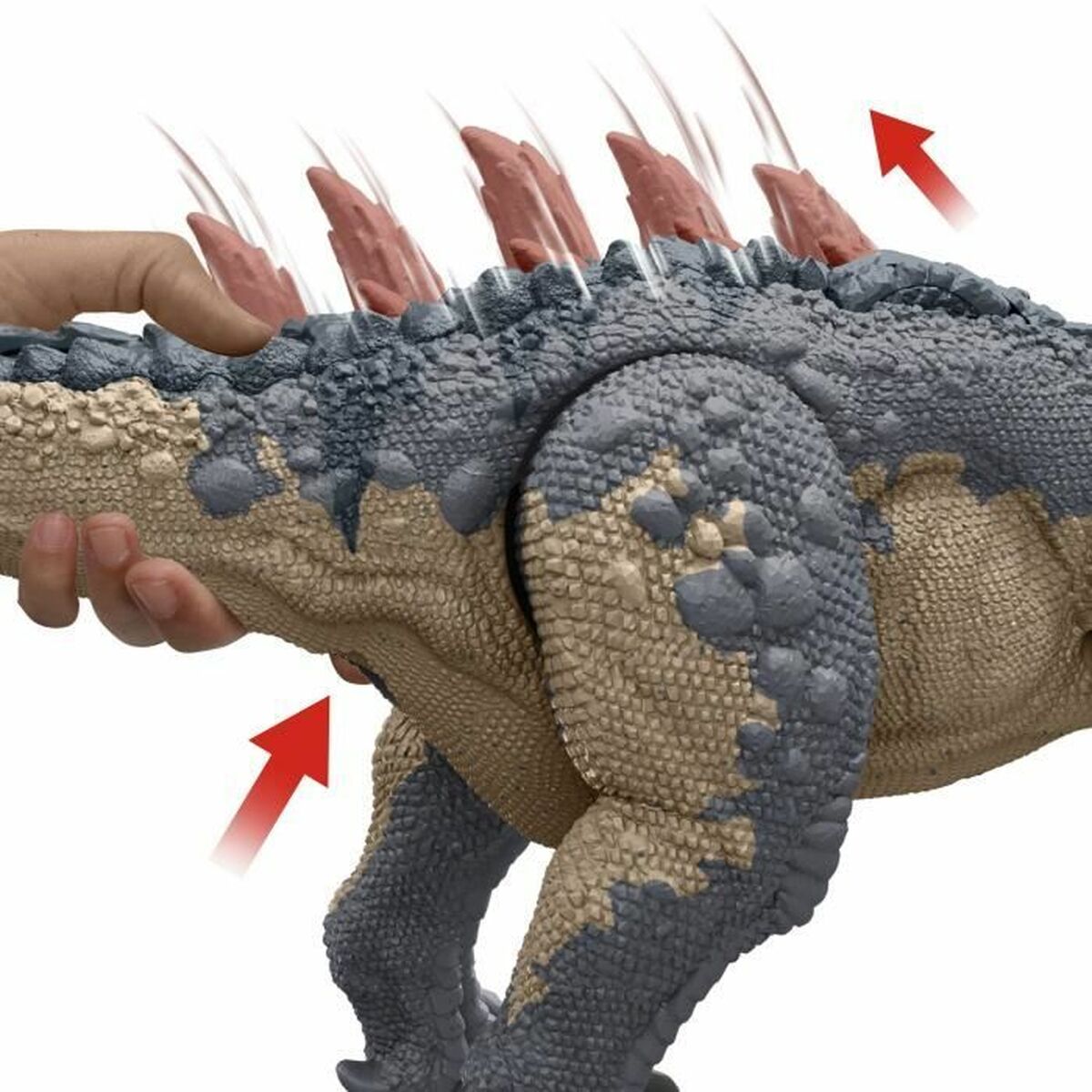 Actionfigurer Jurassic World Mapusaurus HTK81 Dinosaurie Ljud - 3