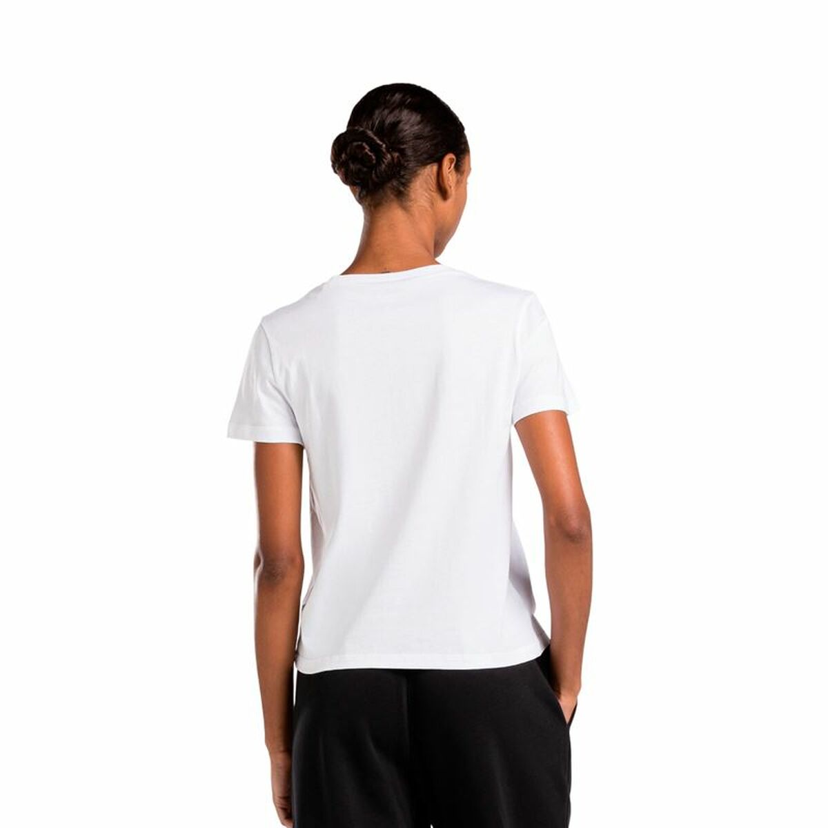 T-shirt med kortärm Dam Reebok Identity Small Logo Vit (XS) - 2
