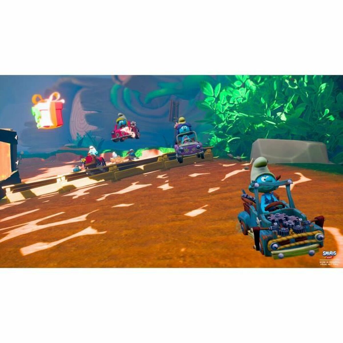 PlayStation 4 Videospel Microids The Smurfs - Kart - 8