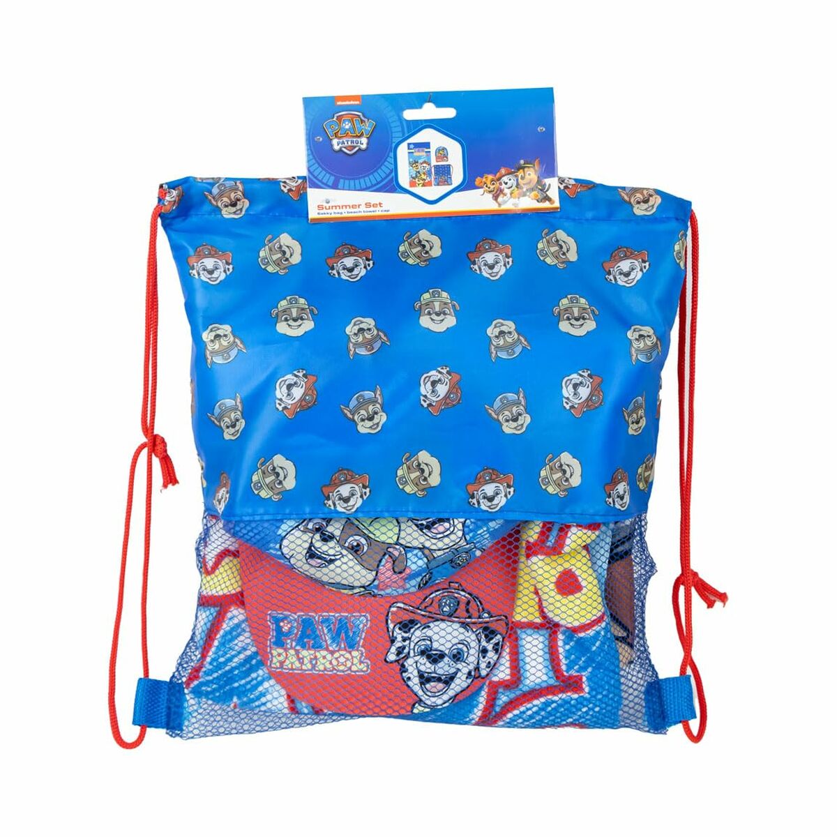 Strandbadduk The Paw Patrol Blå 27 x 33 x 7 cm 3 Delar - 2