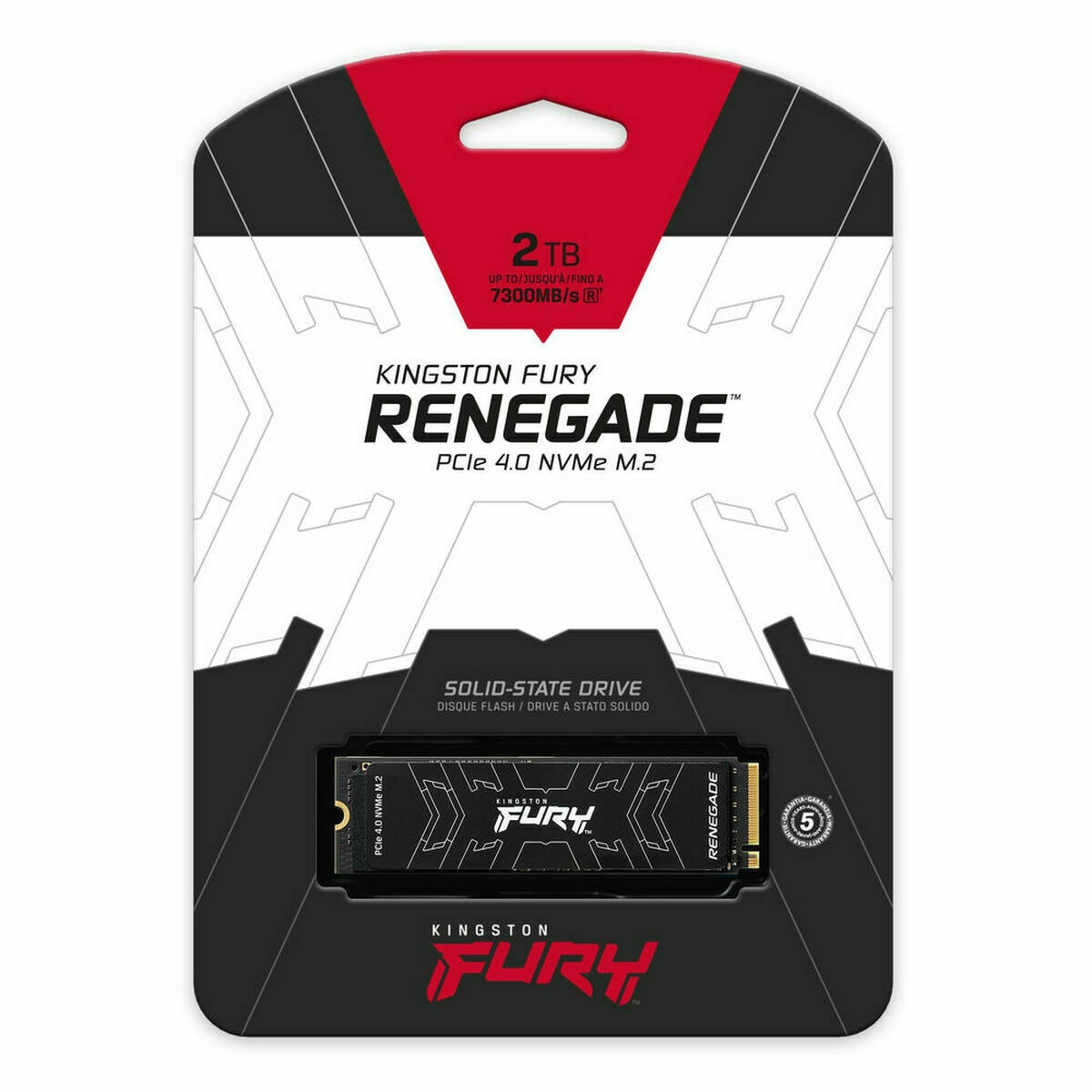 Hårddisk Kingston FURY RENEGADE 2 TB SSD - 3