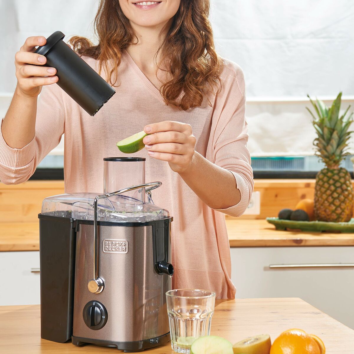 Mixer Black & Decker 1,2 L 600 W Svart Grå - 5
