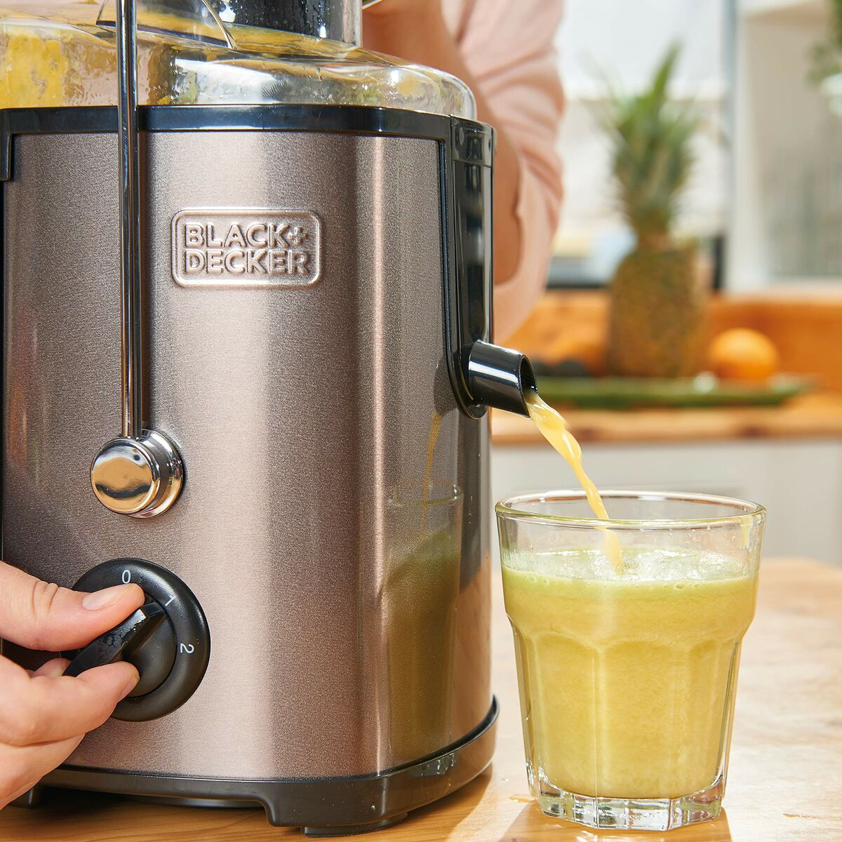 Mixer Black & Decker 1,2 L 600 W Svart Grå - 4