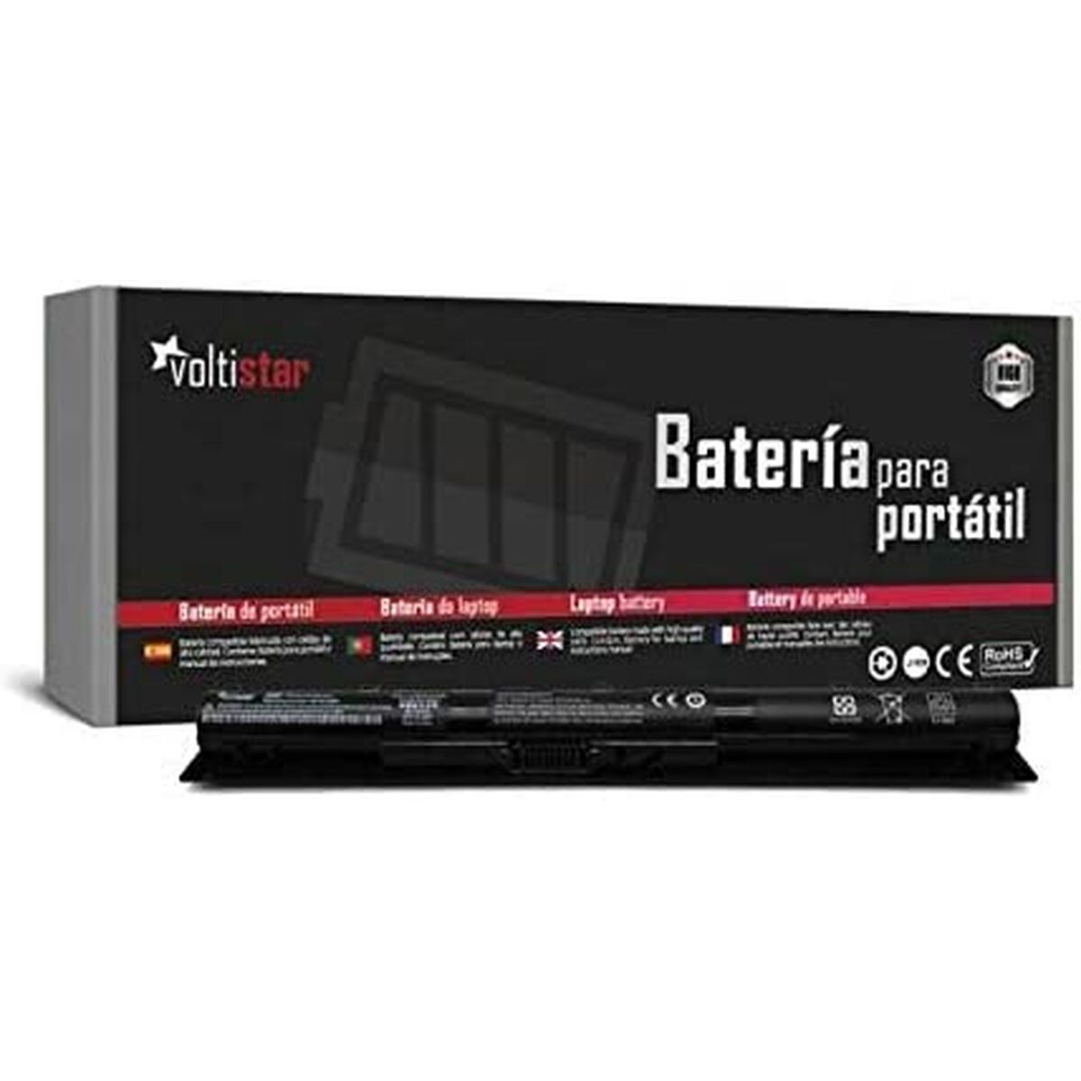 Laptopbatteri BAT2079 Svart 2200 mAh - 3