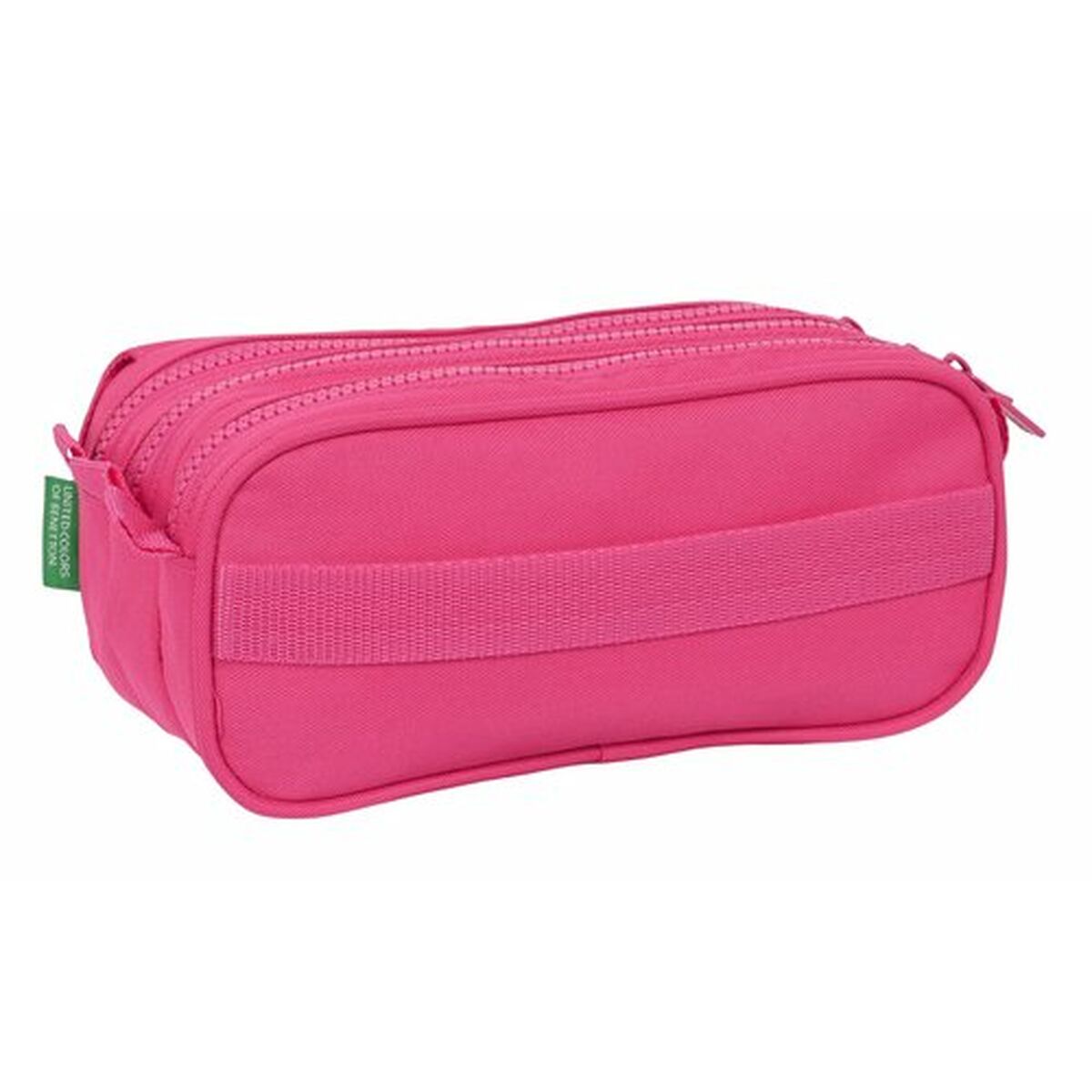 Tredubbel Carry-all Benetton Raspberry 21,5 x 10 x 8 cm Fuchsia - 4