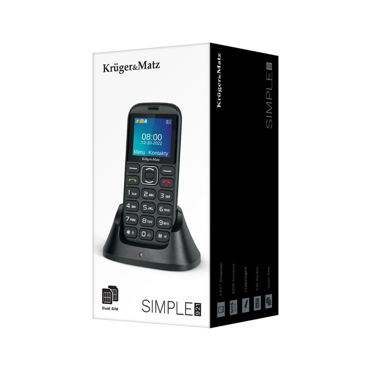Mobiltelefon för seniorer Kruger & Matz KM0921 - 6