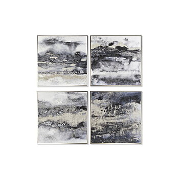 Kanvas DKD Home Decor polystyren Kanvas 79 x 2,5 x 79 cm