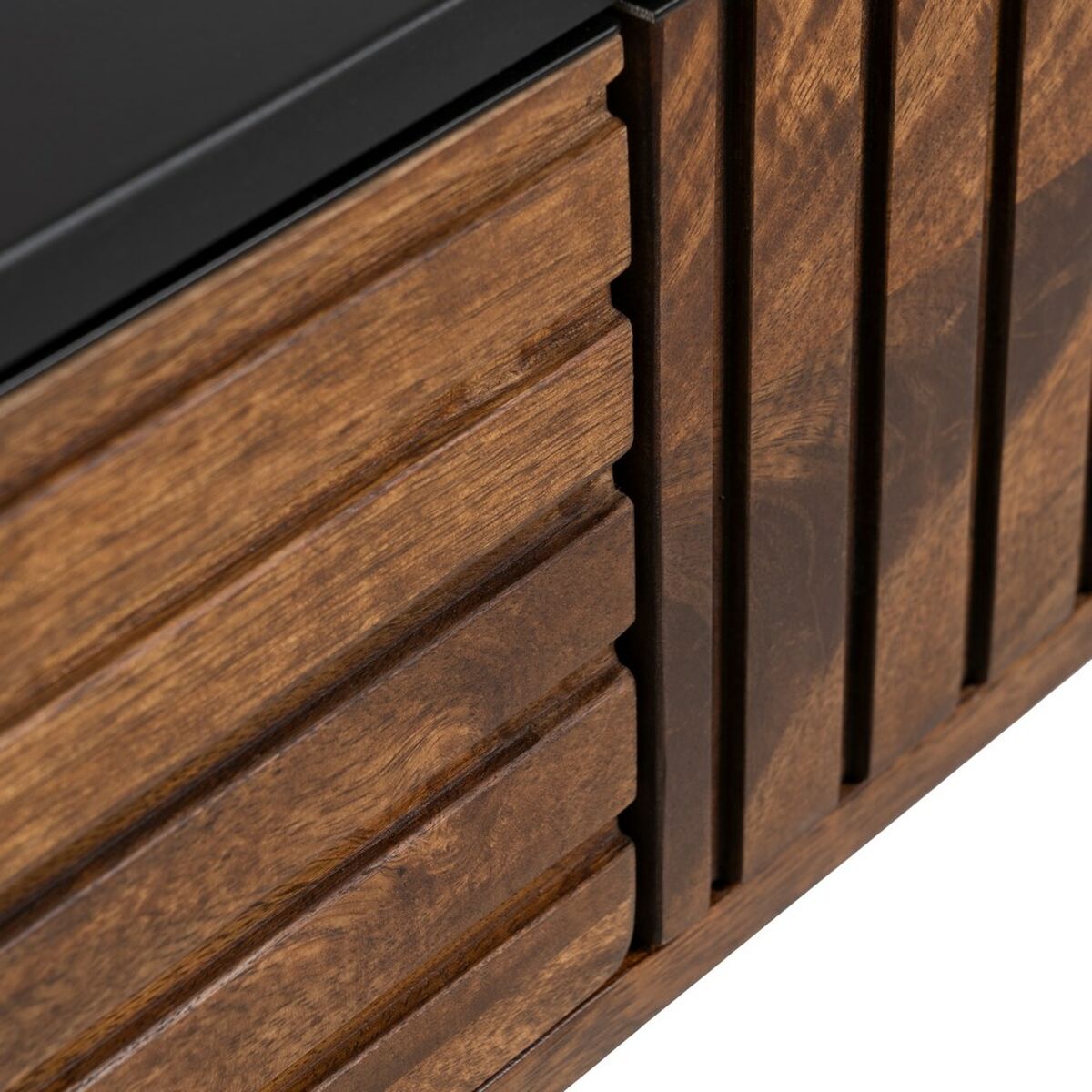 Mottagare ABNER Brun Svart 110 x 40 x 76 cm - 15