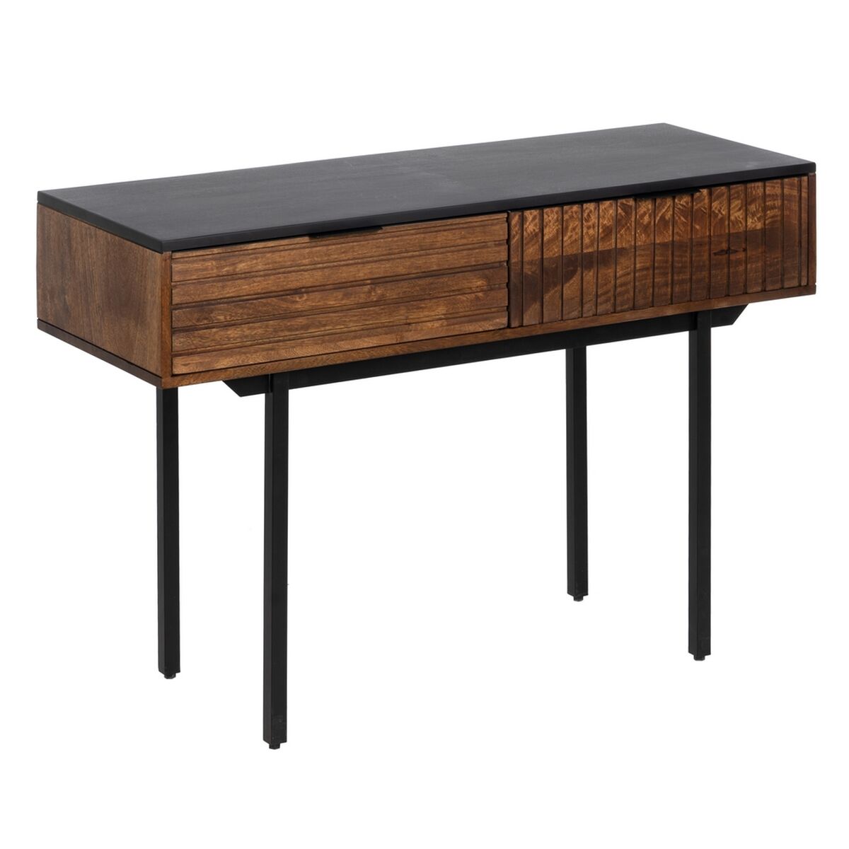 Mottagare ABNER Brun Svart 110 x 40 x 76 cm - 8