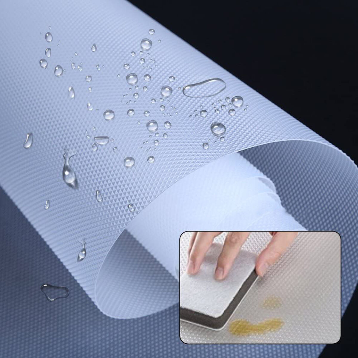 Roll of Anti-Slip Material Confortime Transparent 50 x 150 cm Flera användningsområden - 3
