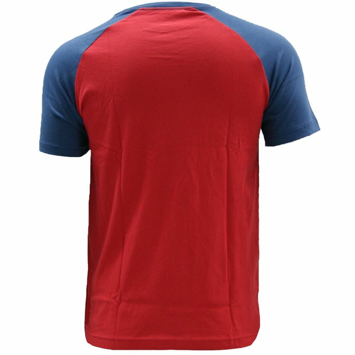 T-shirt med kortärm Herr Converse Colour Block Raglan Röd - 4
