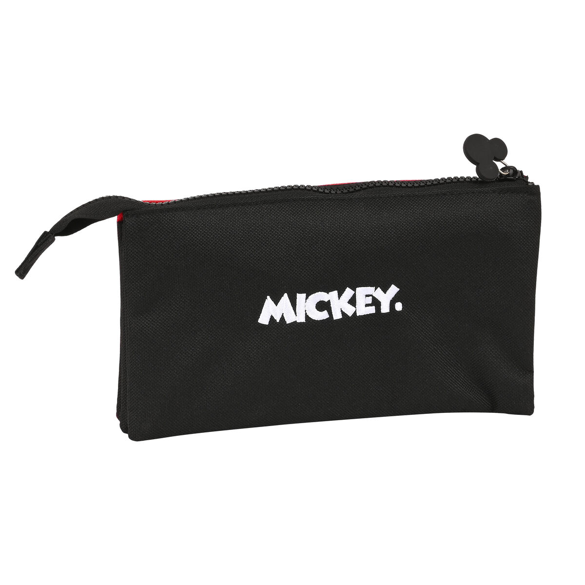 Tredubbel Carry-all Mickey Mouse Clubhouse Mickey mood Svart Röd 22 x 12 x 3 cm - 2