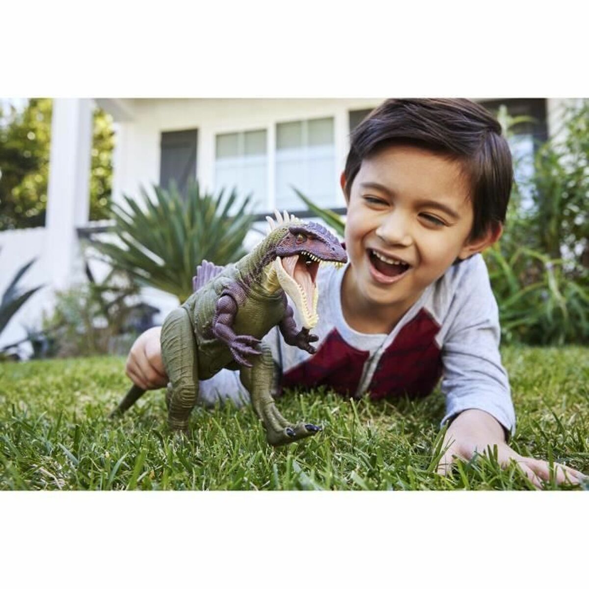 Actionfigurer Jurassic World Becklespinax HXF52 Dinosaurie Ljud - 4